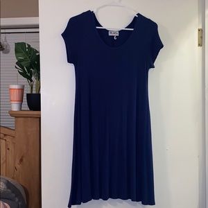 Navy dress
